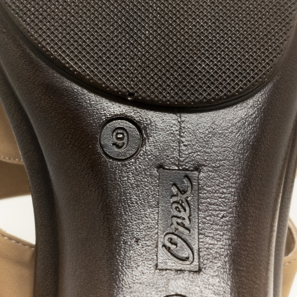 Onex Beige Wedge 3 Stone Sandal - Picture 8 of 8